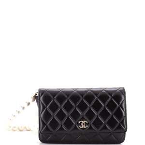 Chanel Pearl Strap Cc Wallet On Chain #235170C34B